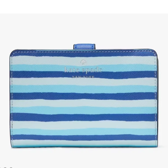 Kate Spade Schuler Wave Stripe Bifold