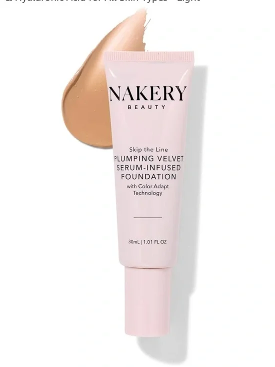 Plumping Velvet Serum-Infused Foundation - Pink (Light) -NIB