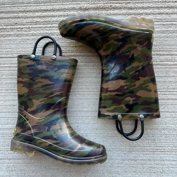 Western Chief Rain boots Camouflage Gender Neutral Camouflage Kids Rain Boots