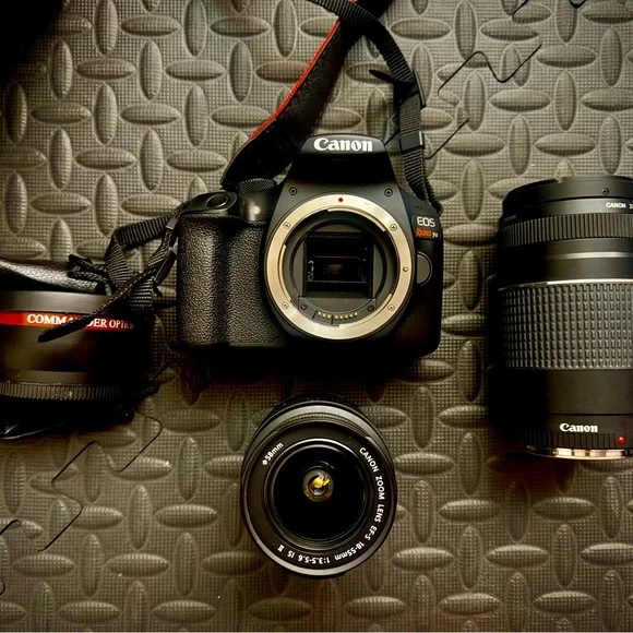 Canon EOS Rebel T6 DSLR Camera