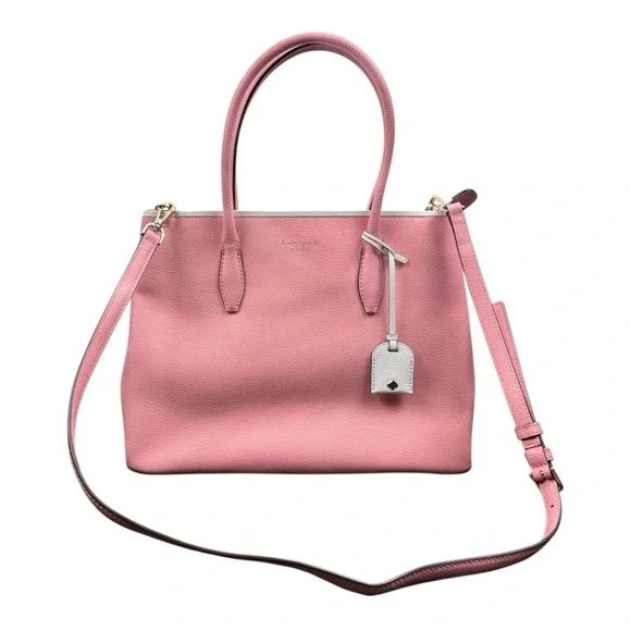 Kate Spade Blush Pink Eva Satchel Bag Shoulder bag Crossbody Vacation