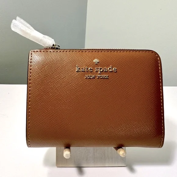 Kate Spade Tan Saffiano Leather Wallet NWT