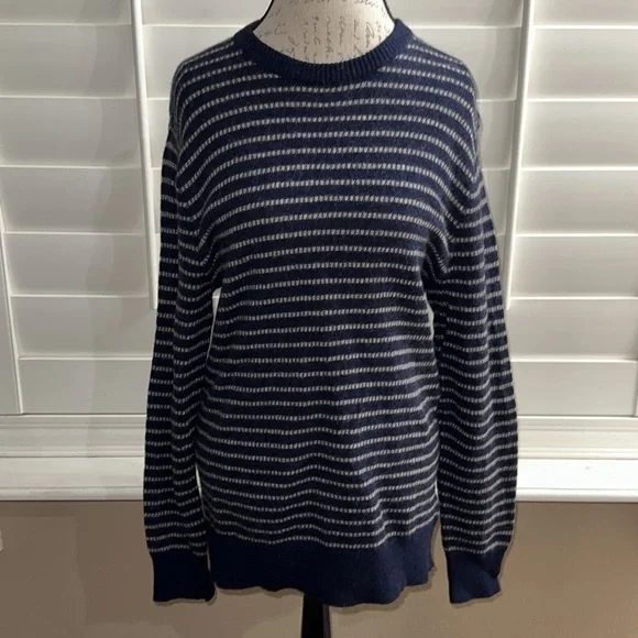 J Crew Men's Softspun Ditty Stripe Sweater