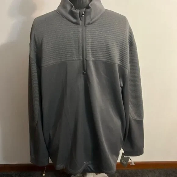 PGA Tour Gray quarter zip sweater, size XL