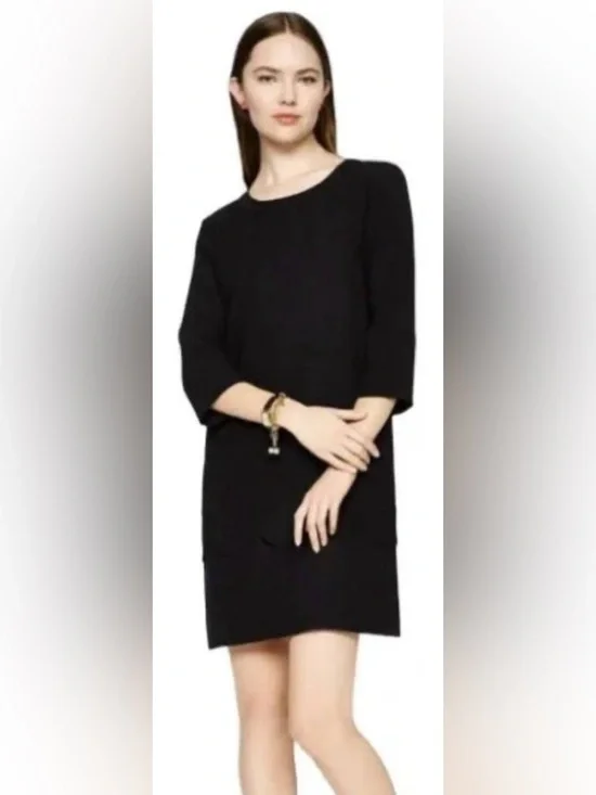 Kate Spade New York black shift dress