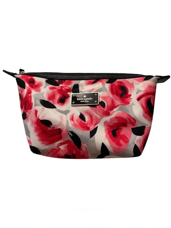 Kate spade floral makeup pouch - Like New