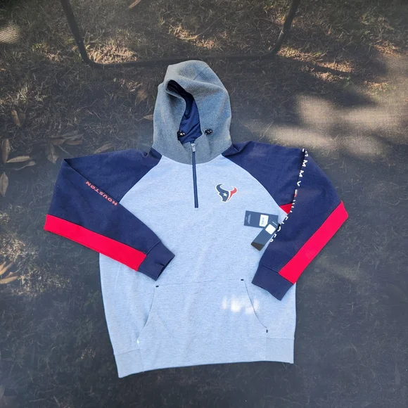 Houston Texans Gray and Navy Hoodie