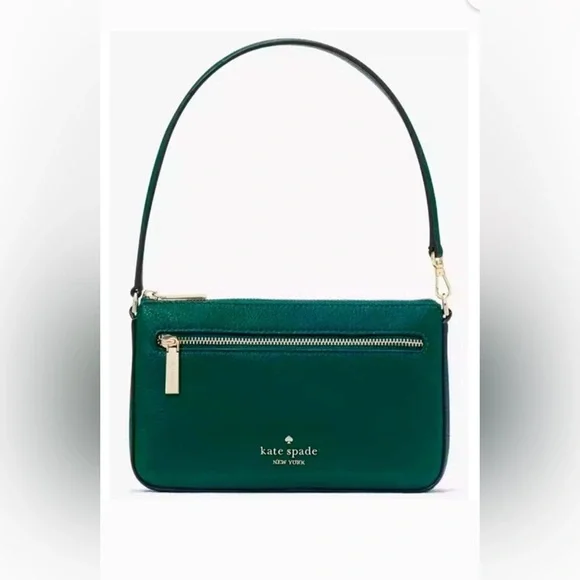 kate spade Black Pebbled Leather Crossbody purse