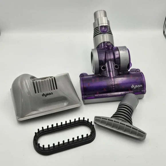 Dyson Vacuum Attachment Lot Of 4: Mini Turbo Head ,Zorb Groomer Fabric/ Stair‎