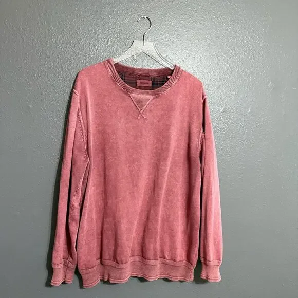 Borgo28 Crew Neck Knit Acid Wash Sweater Size XXL