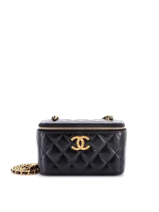Chanel Classic Vanity Case With Chain #287621C38B