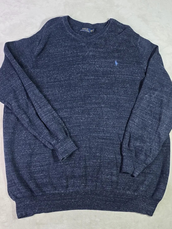 Polo Ralph Lauren 4XLT Crewneck Pullover Sweatshirt Blue
