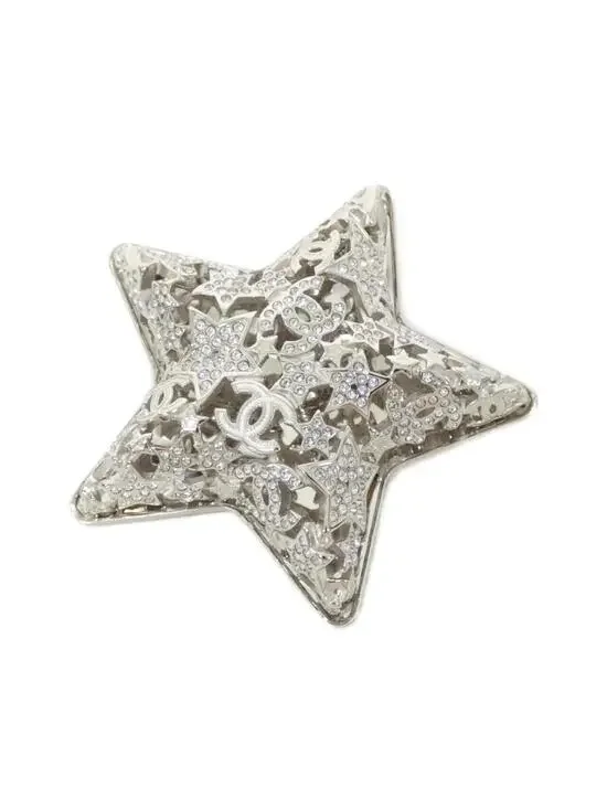 Chanel Brooch Sterling Silver With #287949C17B