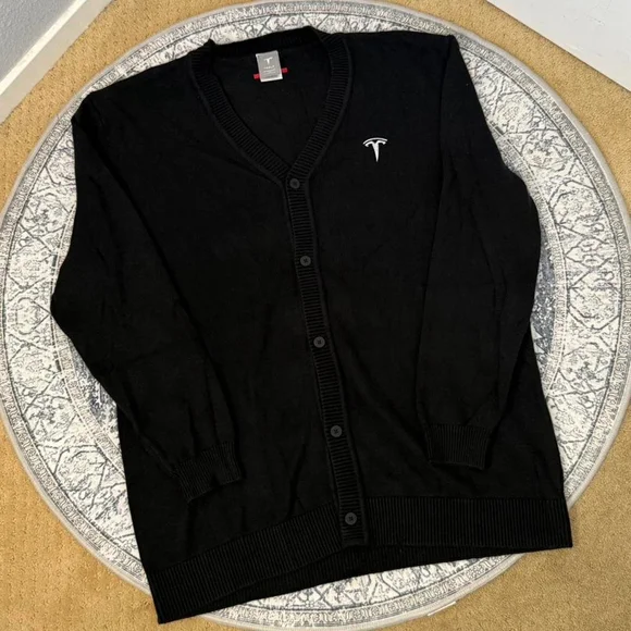 Black Tesla Cardigan - XL