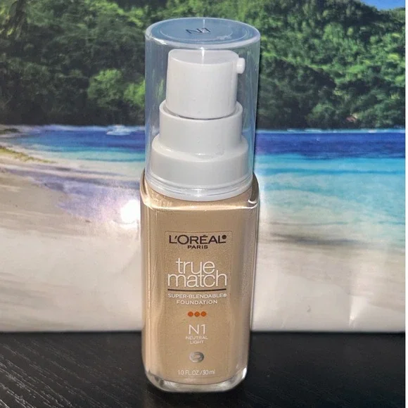 L'Oreal True Match Super-Blendable Foundation N1 Neutral Light 1.0 fl oz 30ml