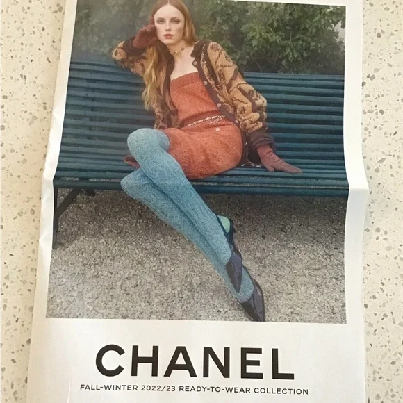 Chanel Fall 2022/23 Ready to Wear Newspaper with all collateral and pricing