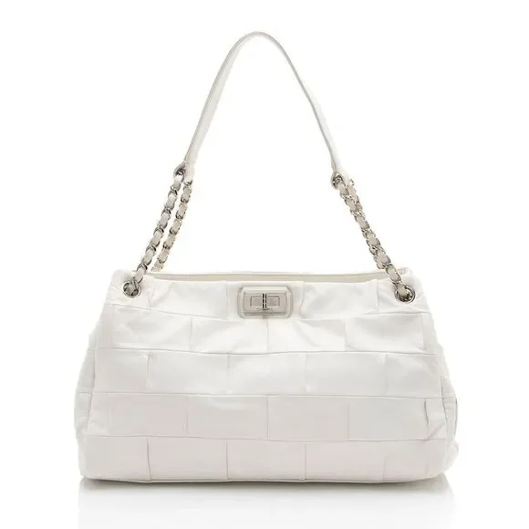 Chanel Lambskin Patchwork Igloo Shoulder Bag