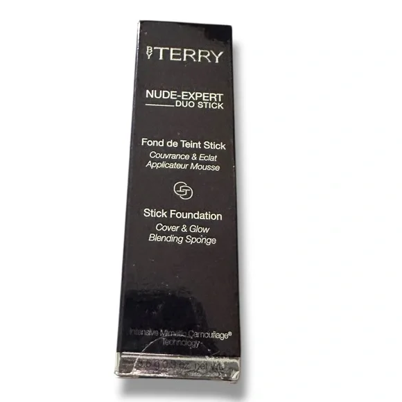 BY TERRY Nude-Expert Duo Foundation/Highlighter Stick NIB 4 Rosy Beige Shade