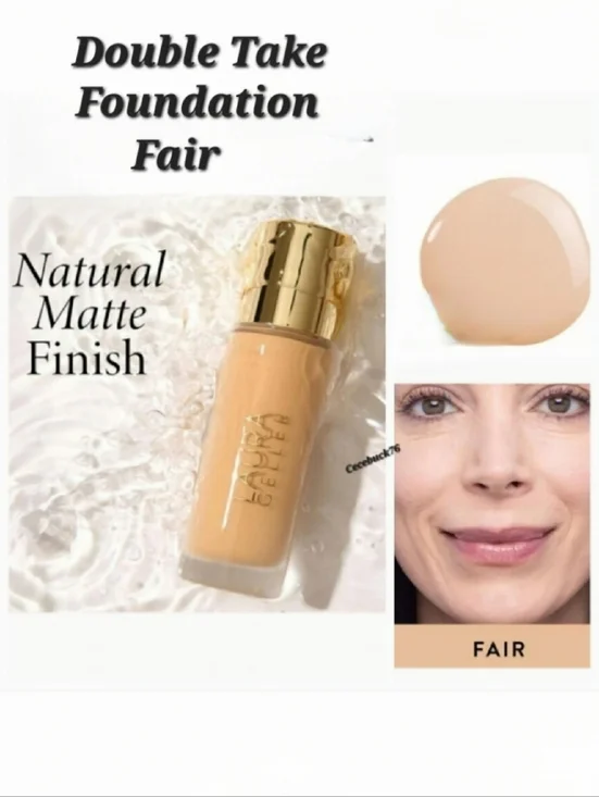 🌺Laura Geller Fair Double Take Foundation Matte Foundation Liquid Foundation