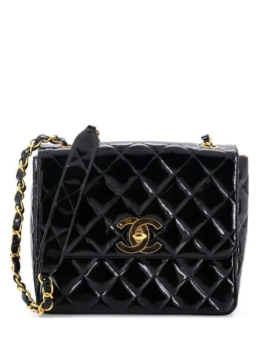 Chanel Vintage Square Cc Flap Bag #259181C29B