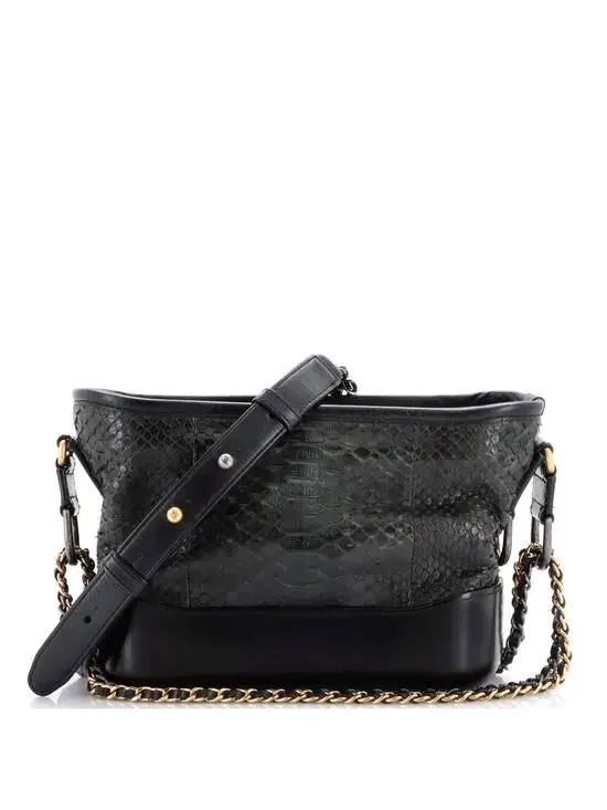 Chanel Gabrielle Hobo Python Small #259194C31B