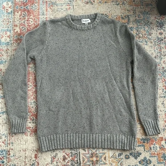 Goodfellow chunky knit cotton crewneck sweater