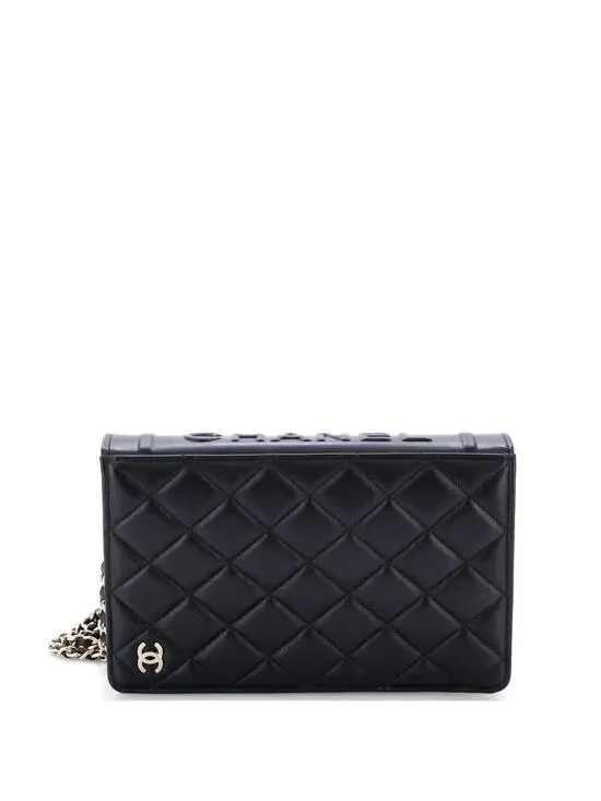 Chanel Book Wallet On Chain Quilted #287574C44B