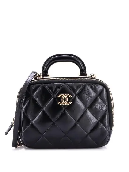 Chanel Coco Trip Vanity Case Quilted #292078C43B