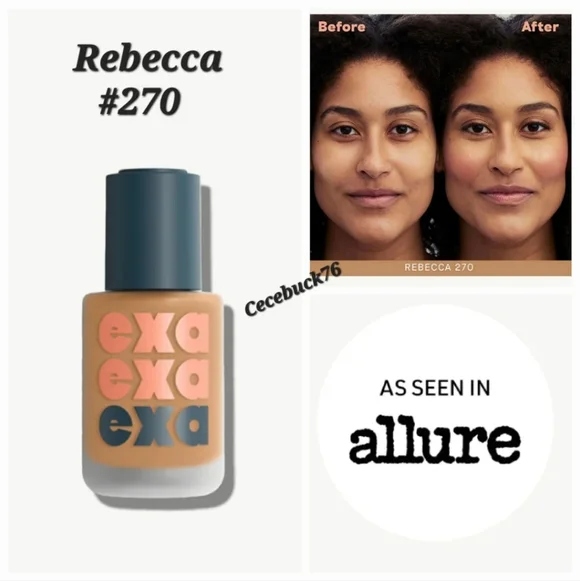 🌺SALE Exa Beauty Rebecca 270 High Fidelity Foundation Vegan, Clean Beauty