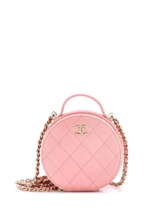 Chanel Handle With Care Round Vanity #259199C32B