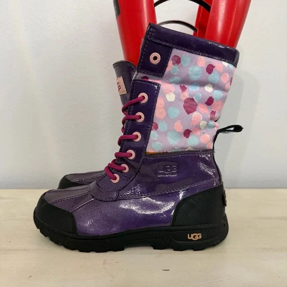 Ugg Purple Glitter Butte ll Winter Boots