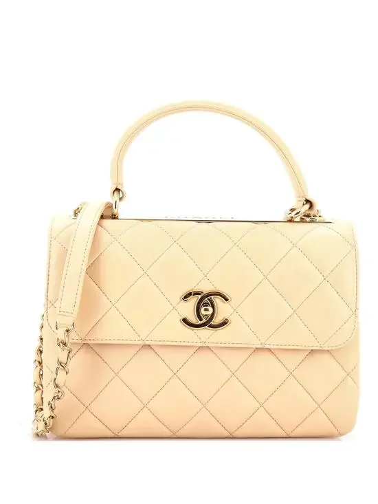 Chanel Trendy Cc Top Handle Bag Quilted #281443C47B