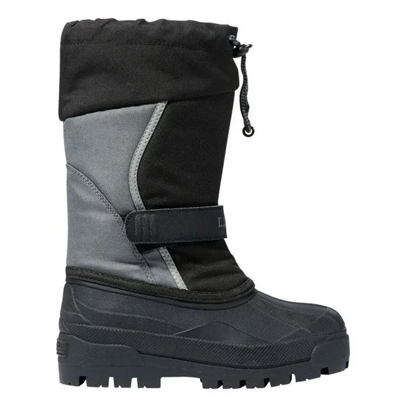 LL Bean Kids' Northwoods Winter Snow Boots in Graphite and Black Sz‎ 4
