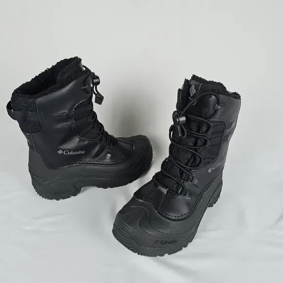 Columbia Bugaboot Celsius Kids Boots Size 5, 1945701010 Black