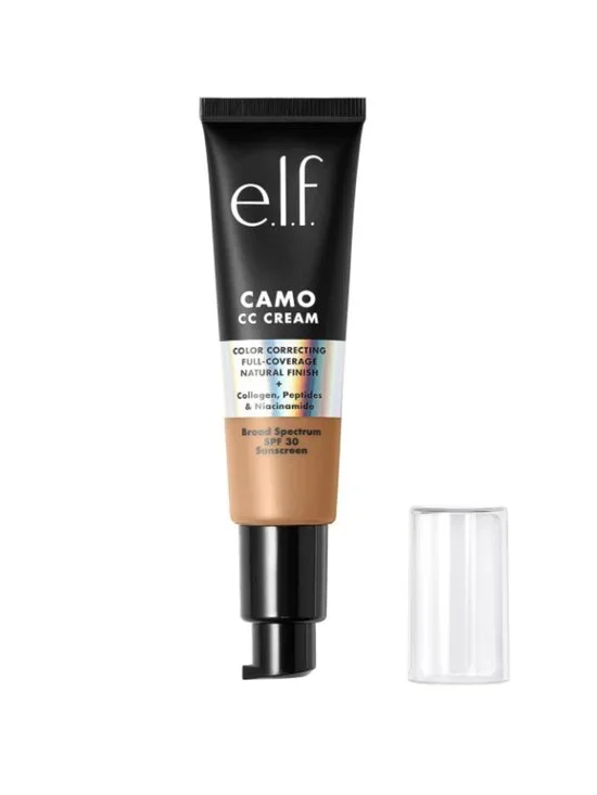 ELF Camo CC Cream SPF 30 Full Coverage Semi-Matte - MEDIUM 375N