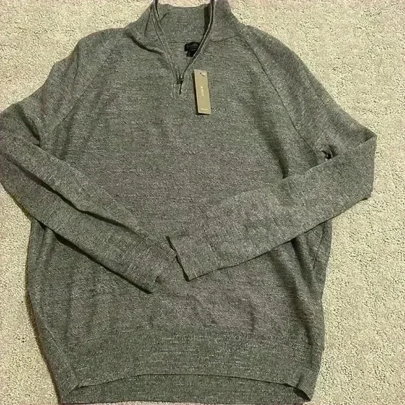 JCrew half zip sweater