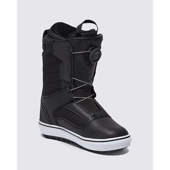 Vans Juvie OG VN0A4UVUBA2 Kids US 4 Black White Mid-Calf Snowboard Boot JOBB096