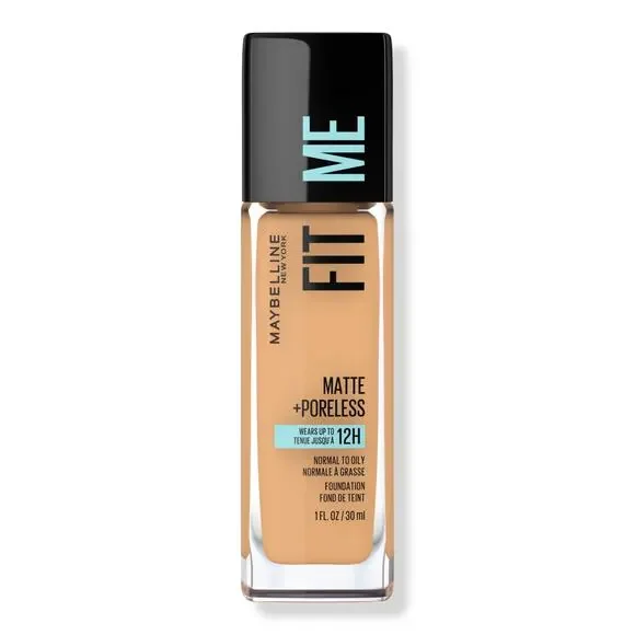 NEW Maybelline Fit Me Matte Poreless Foundation Sun Beige Medium Natural Matte