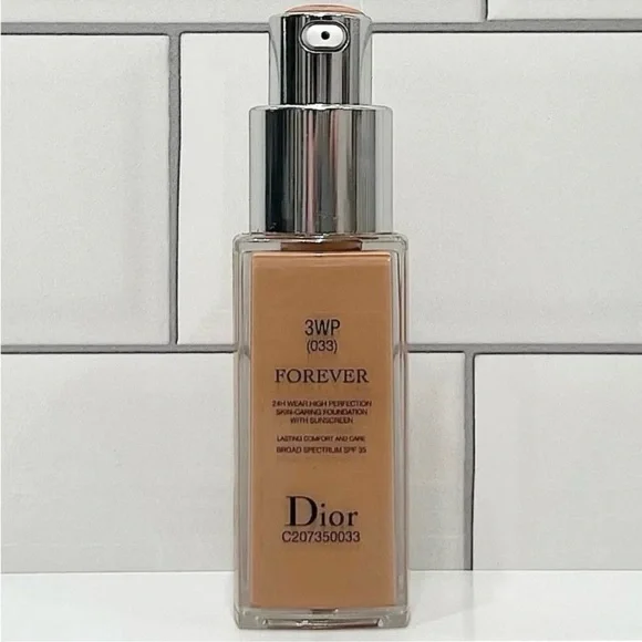 Dior 3WP Warm Peach Medium (033) Forever Foundation .67oz