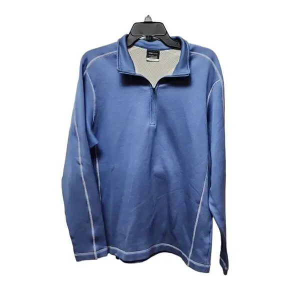0127 - Nike Golf Therma Fit 1/4 Zip - Blue XL - very nice