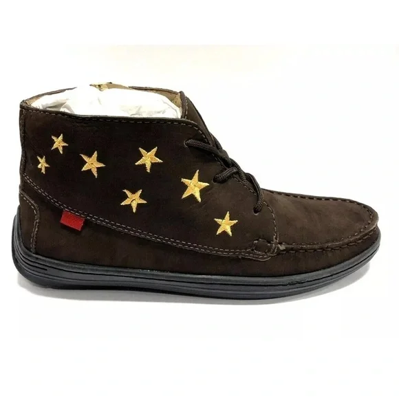 Marc Joseph Youth Houston Brown Ankle Booties, Girls’ Size 3 M