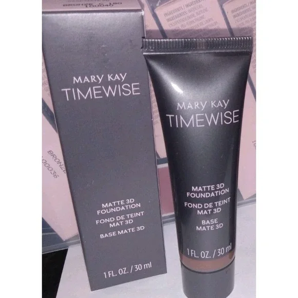 MARY KAY TIMEWISE MATTE 3D FOUNDATION Bronze C180 Combo To Oily 180‎