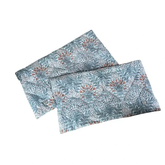 William Morris at home‎ blue floral print king size pillow cases