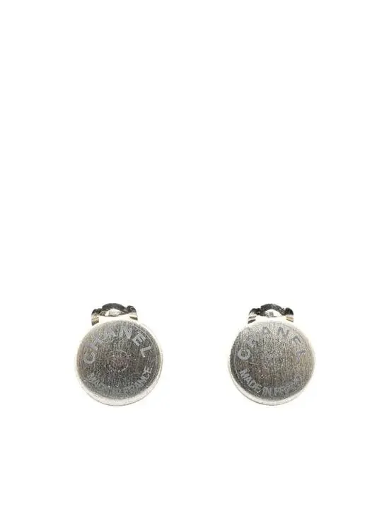 Chanel Earrings Silver-Tone Metal #208226C48B