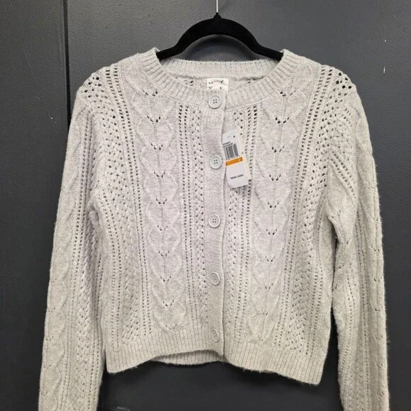 Men's Grey Cardigan