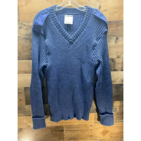 Brigade‎ Quartermasters Wool Knit Sweater Size 44