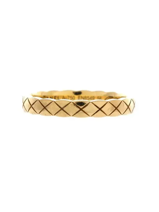 Chanel Coco Crush Ring 18K Yellow Gold #277240C14B