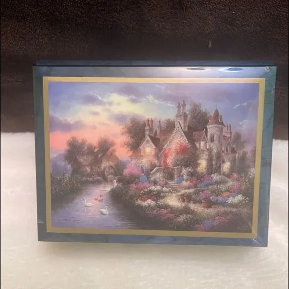 ERCOLANO Italian Jewelry musical box