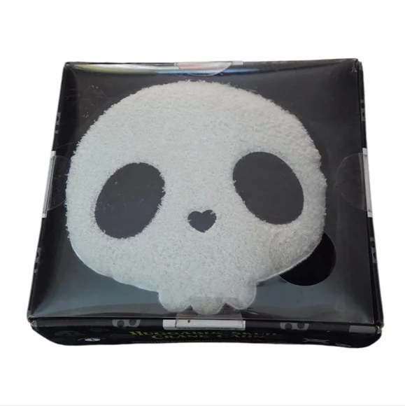 Tini Love + Carry - Huggable Plush Skull w/ Removable Heating Pad NIB
