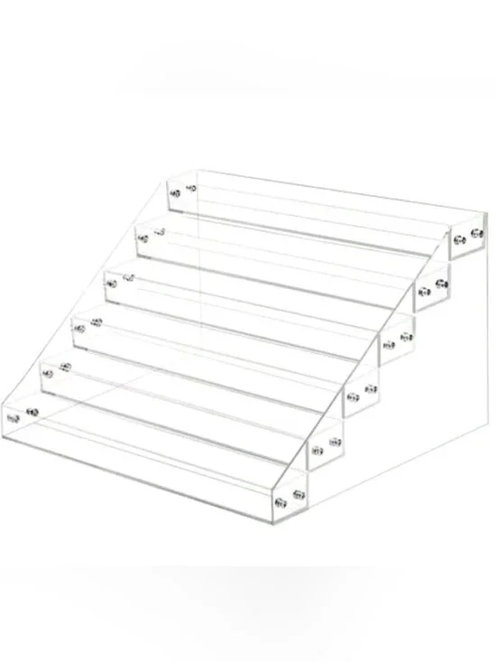 Nwt Clear Acrylic Multi-Tier Display Organizer - Home Storage